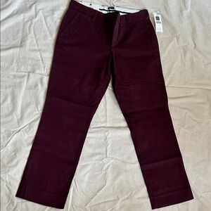 GAP women’s Burgundy Chinos